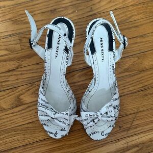 Miss Sixty White Women's Shoes